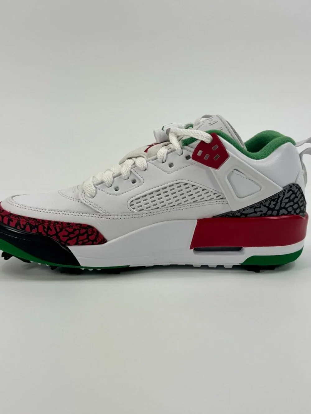 Air Jordan Spizike Low Golf OG 'White Varsity Red' HQ4365-100 size 6 M / 7.5 W